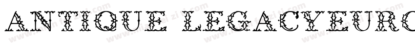 Antique LegacyEuroci字体转换